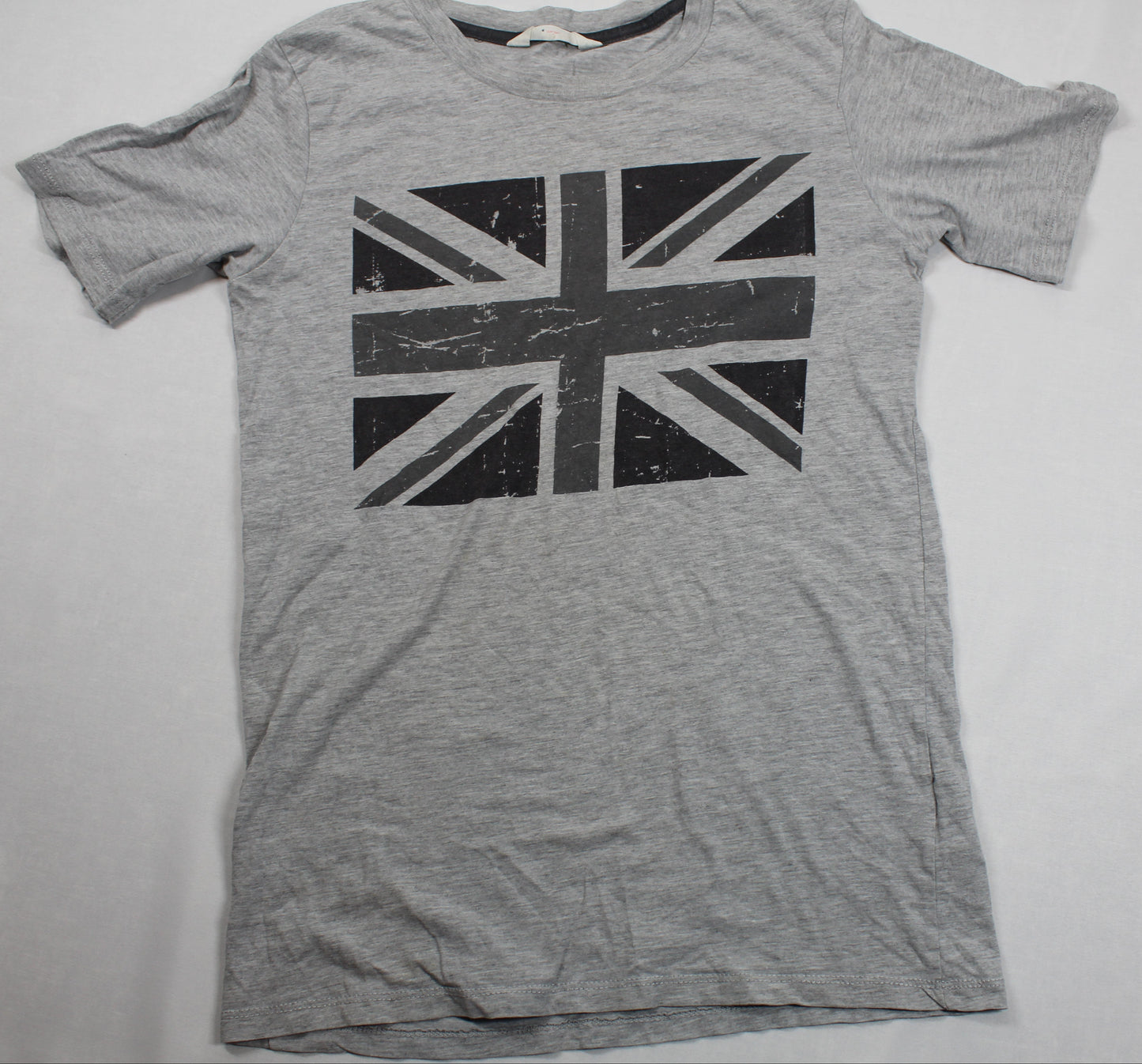 Stylisches Set T-Shirts Motiv Blau Grau Jungs 158/164