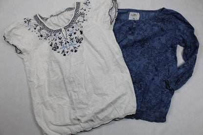 Set Leichte Blusen Motiv Mädchen 158/164