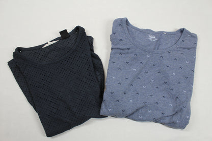 Set Hellblau Kleid Stylisches T-Shirt Luftig Mädchen 158/164