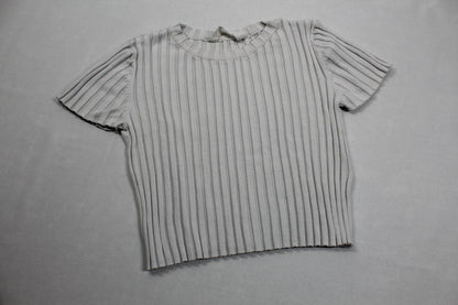 Kombi Weißes t-Shirt Schwarzer Rock Mädchen 146/152