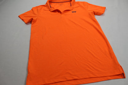 Set Polo Shirts Orange Schwarz Jungs 146/152