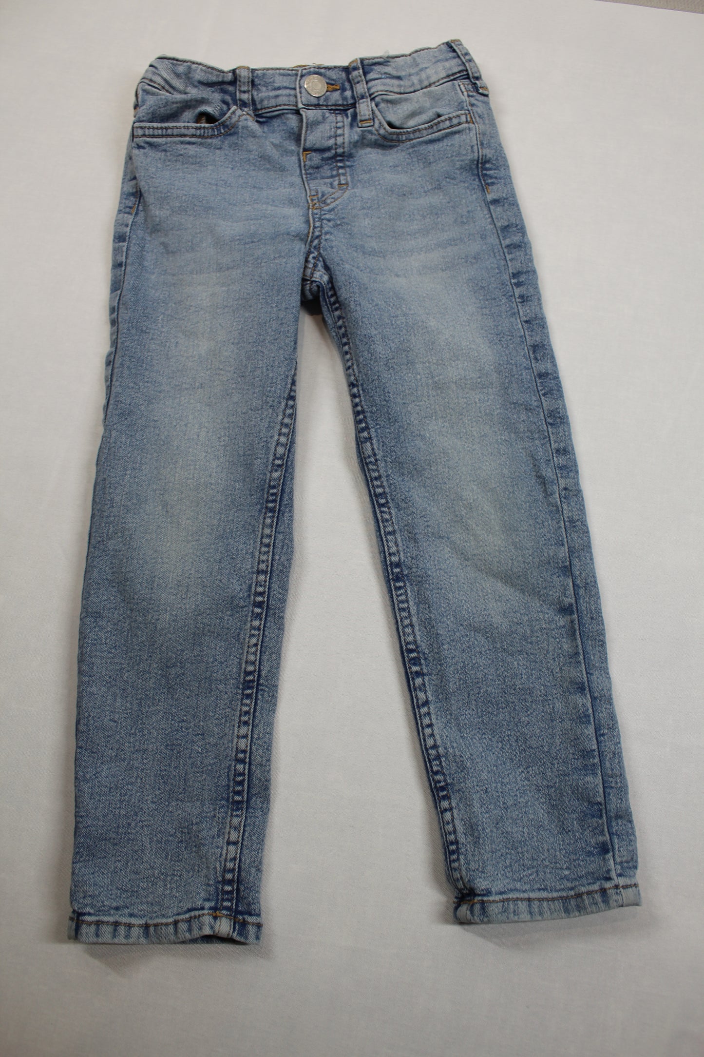 Set Top Gestreift Bluejeans Mädchen 110/116