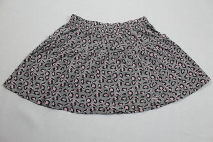 Set Leichtes Lila Kleid Kurzer Rock Muster Mädchen 110/116