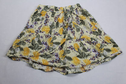 Leichtes Kleid Grün Kurzer leichter Rock Mädchen 110/116