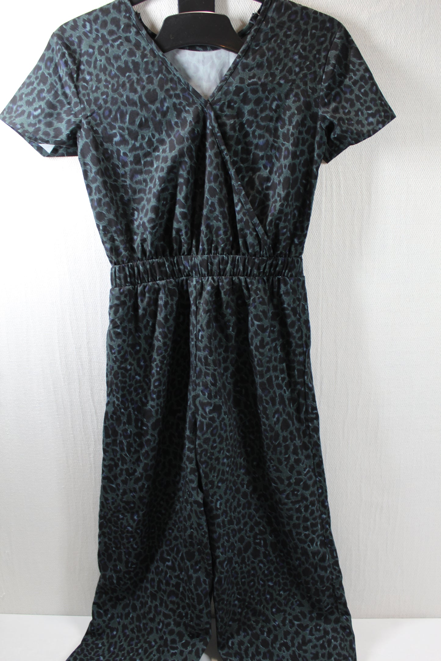 Set Jumpsuit Schwarz Gelbes Leichtes Kleid Mädchen 122/128