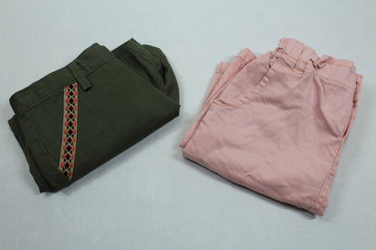 Set Rosa Rock Grüne Short Mädchen 122/128