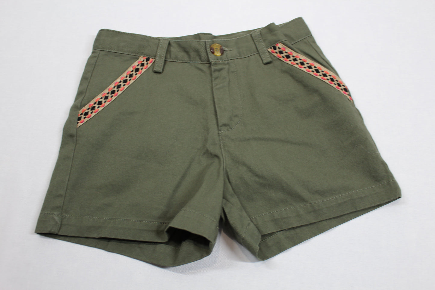 Set Rosa Rock Grüne Short Mädchen 122/128