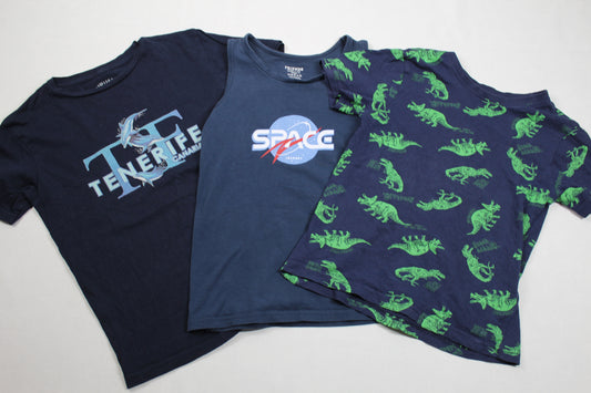 Set T-Shirts Motiv Uni Jungs 122/128