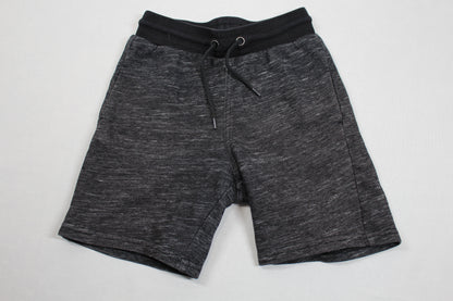 Set Kurze Hose Grau Schwarz T-Shirt Hellgrau Motiv Jungs 122/128