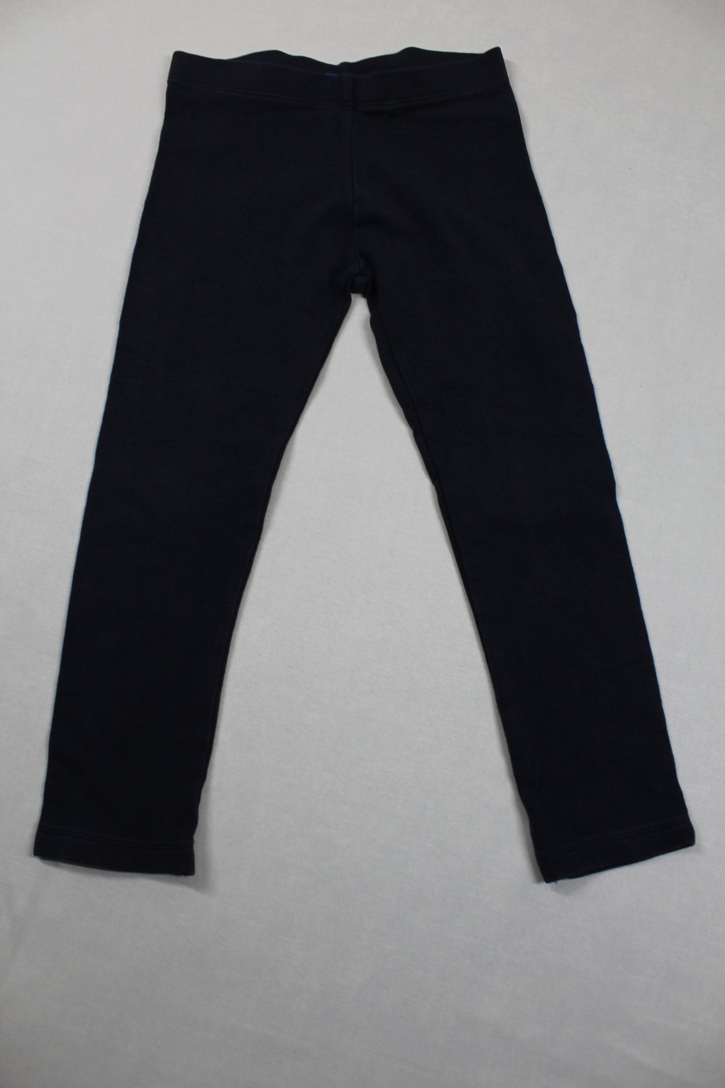 Set Leggins Uni Schwarz Dunkelblau Mädchen 98/104