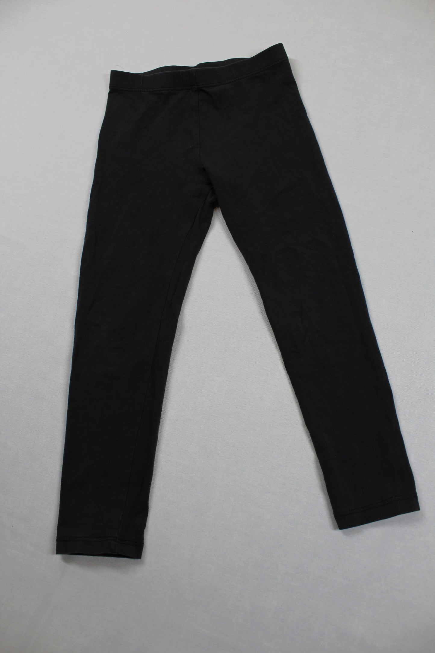 Set Leggins Uni Schwarz Dunkelblau Mädchen 98/104