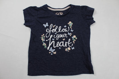 Set Kurze Hose T-Shirt Motiv Mädchen 98/104