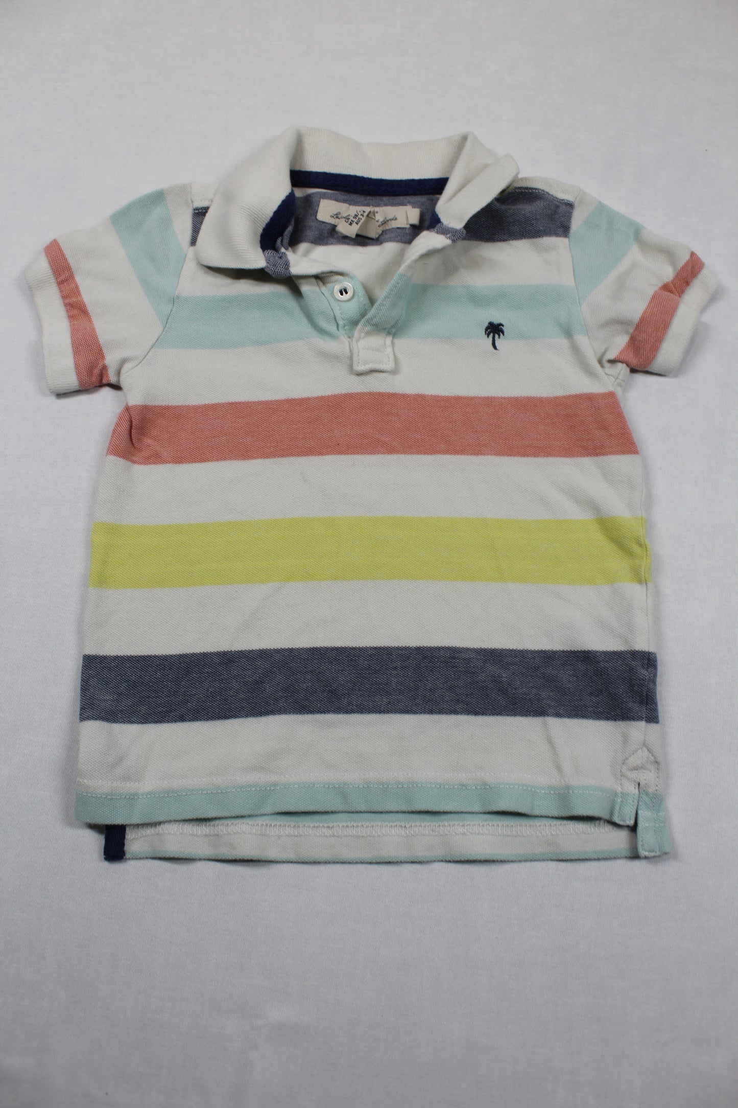 Dreierset T-Shirt Farbenfroh Poloshirt Jungs 98/104