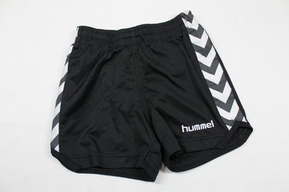 Set Uni T-Shirt Blau Schwarze  kurze Hose Jungs 98/104