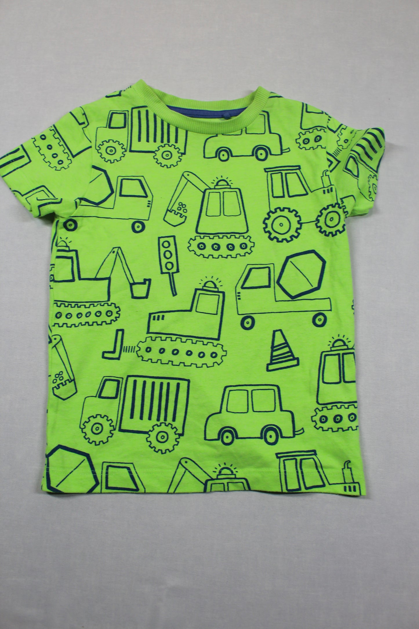 Set T-Shirt Gelb schwarz Motiv Jungs 98/104