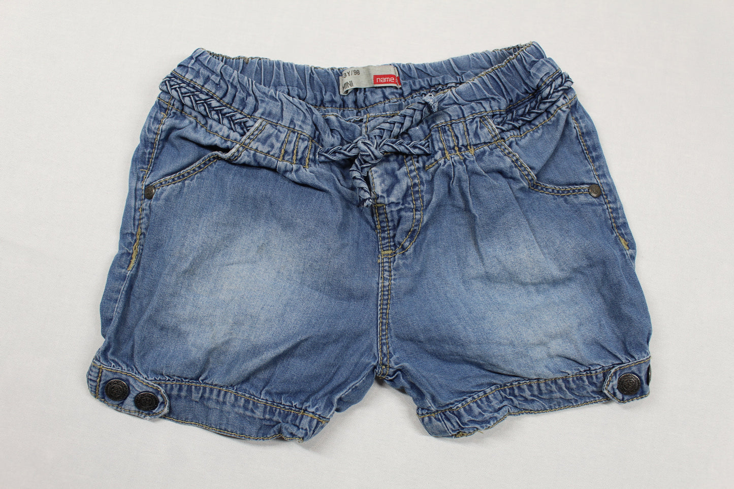 Set T-Shirt Hellgrau Bluejeans Mädchen 98/104
