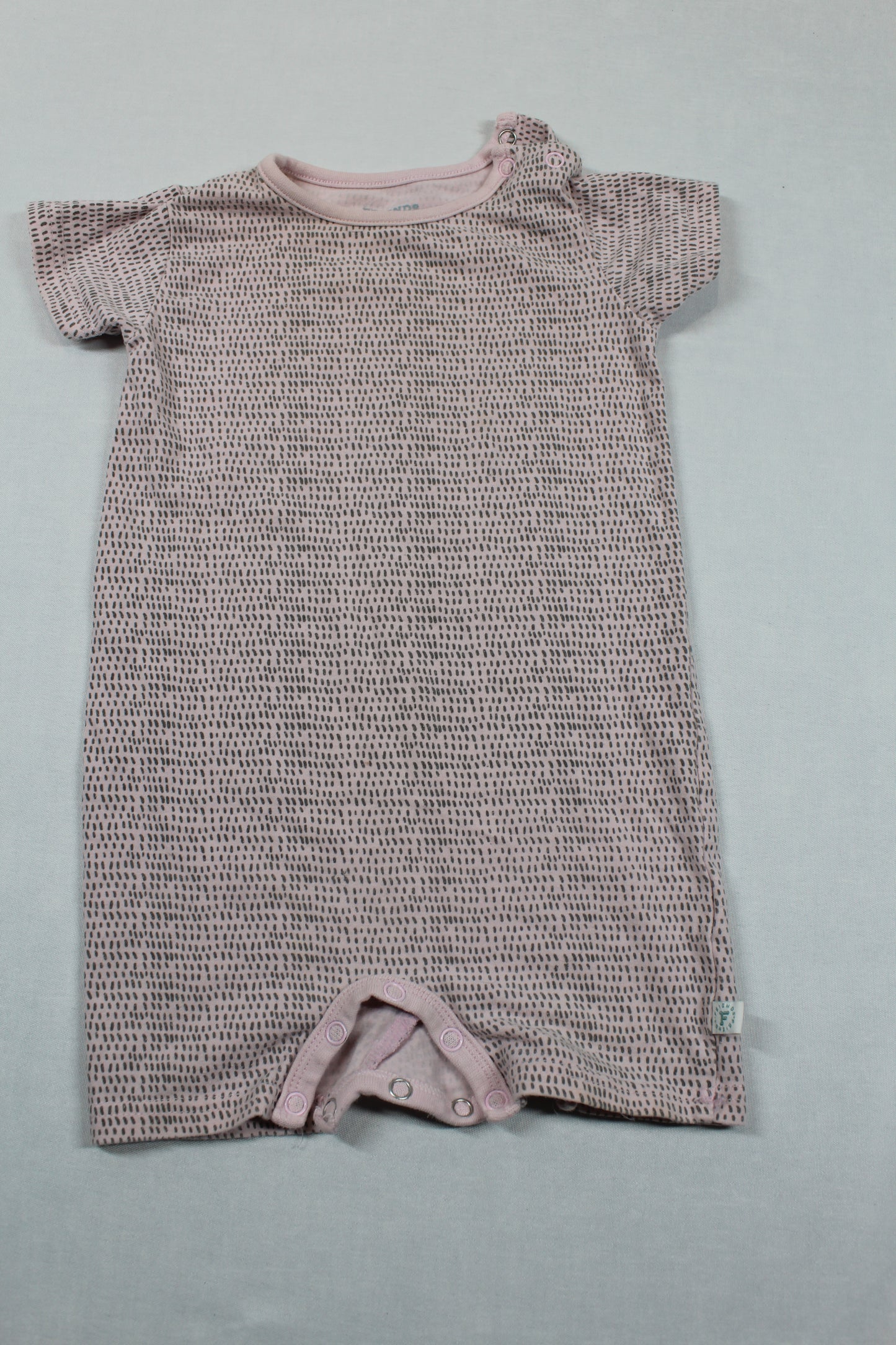Set Bodys Weiß Rosa Mädchen 74/80
