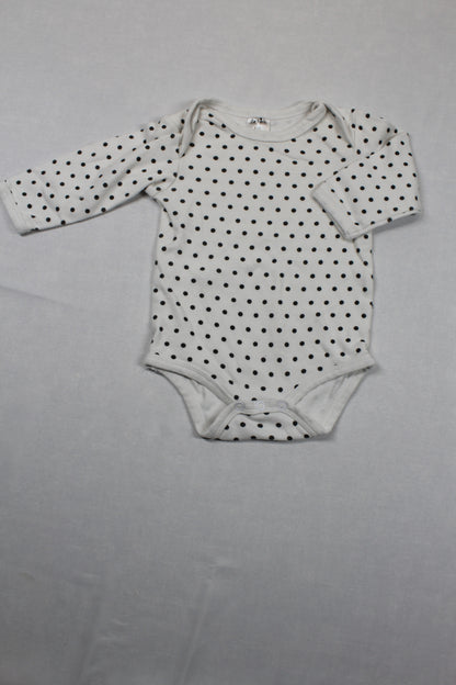 Set Bodys Weiß Rosa Mädchen 74/80
