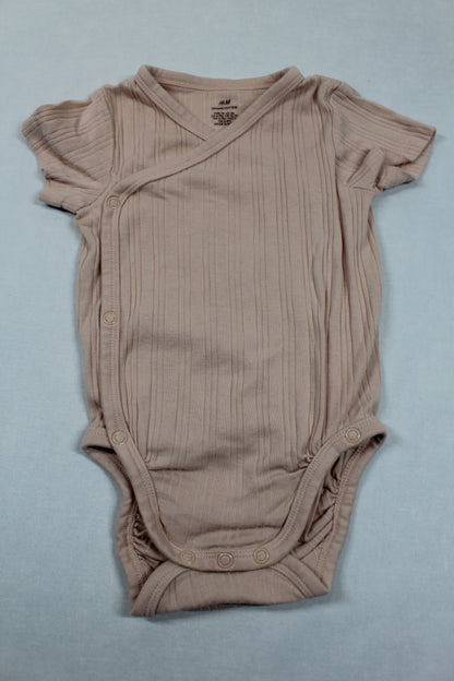 Set Bodys Uni Leggins Weiß Mädchen 74/80