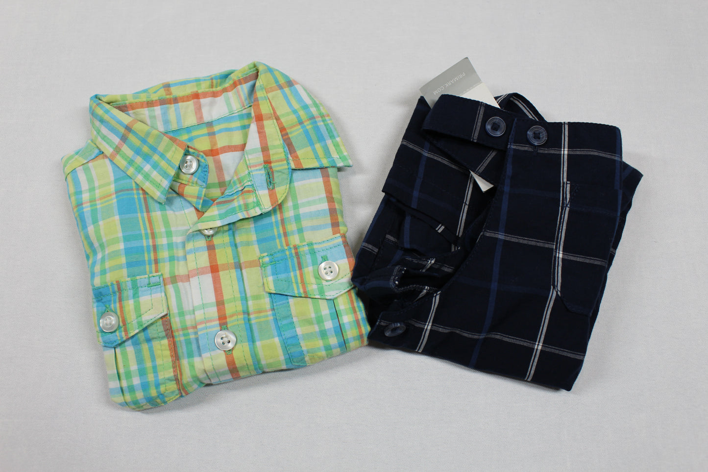Set Latzhose Sommer Hemd Bunt Jungs 74/80