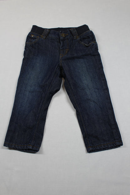 Set Bluejeans Weißer Body Langarmshirt Motiv Gestreift Jungs 74/80