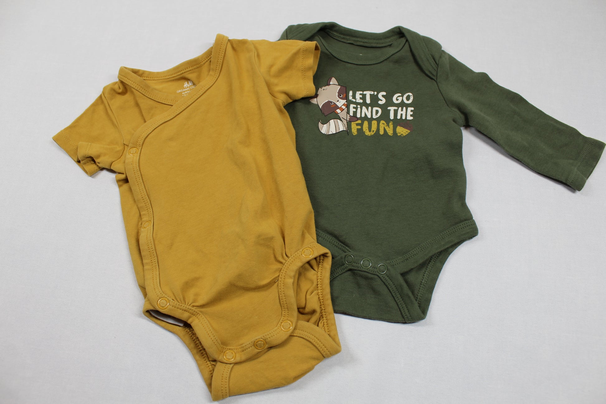 Set Uni Bodys Oka Grün Motiv Jungs 62