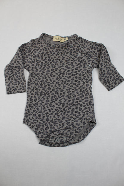 Set Leopard Optik Body Bluejeans Mädchen 62