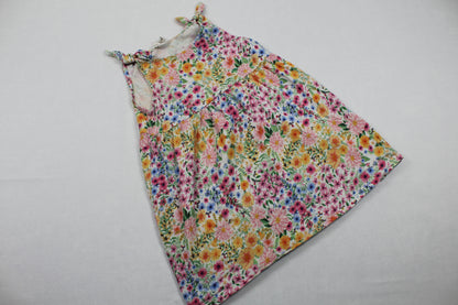 Set Blumenkleid Jumpsuit Schmetterling Motiv Mädchen 92/98