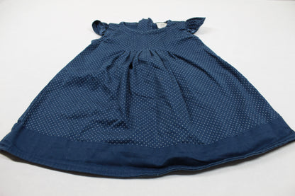 Blau Gepunktet Kleid Mädchen Mädchen 68