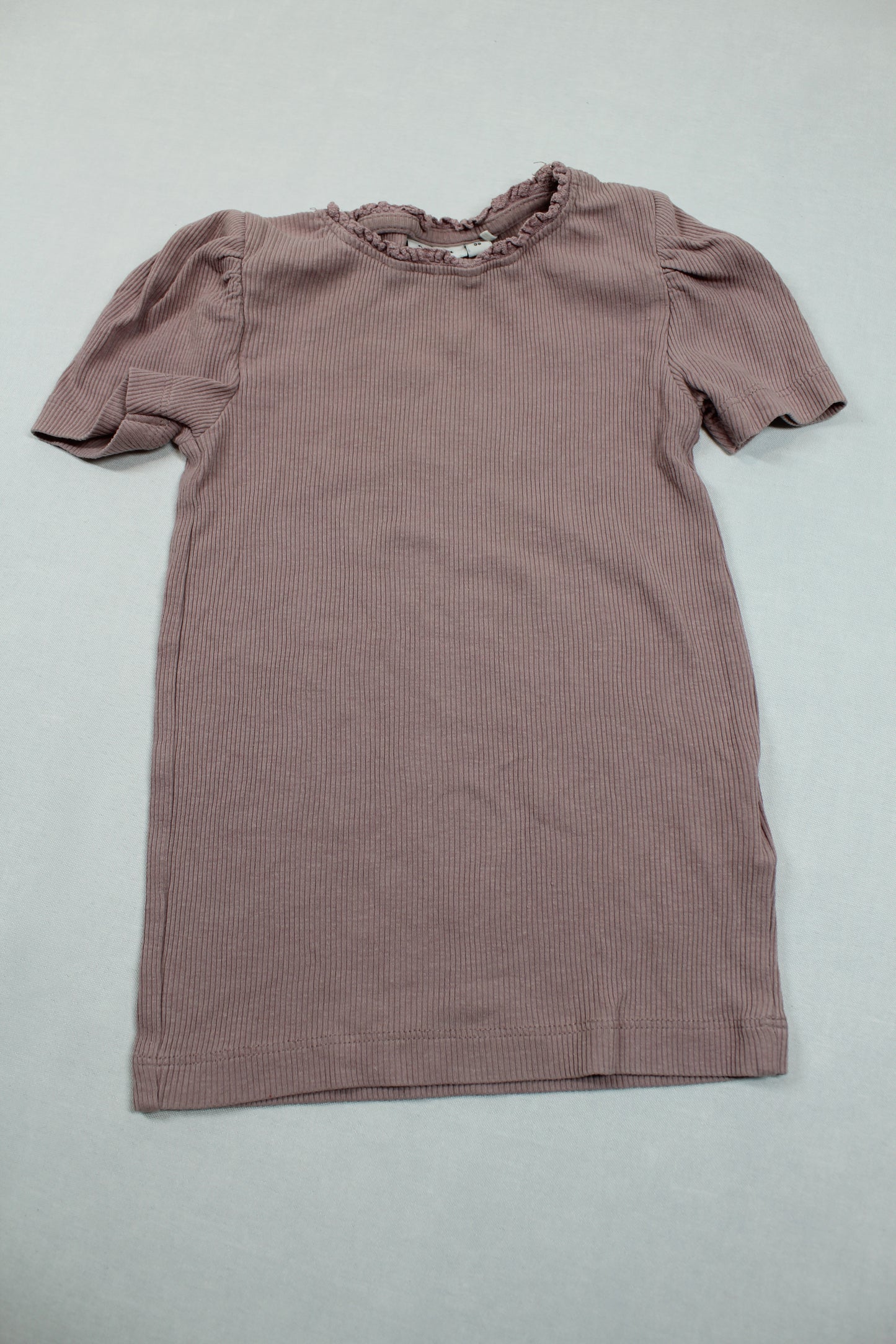Set Gestreiftes Shirt Uni T-Shirt Mädchen 96/104
