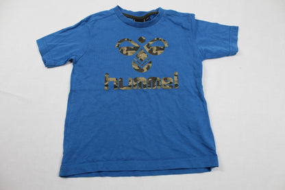 Set Blaues Motiv T-Shirt Grüne Short Jungs 92