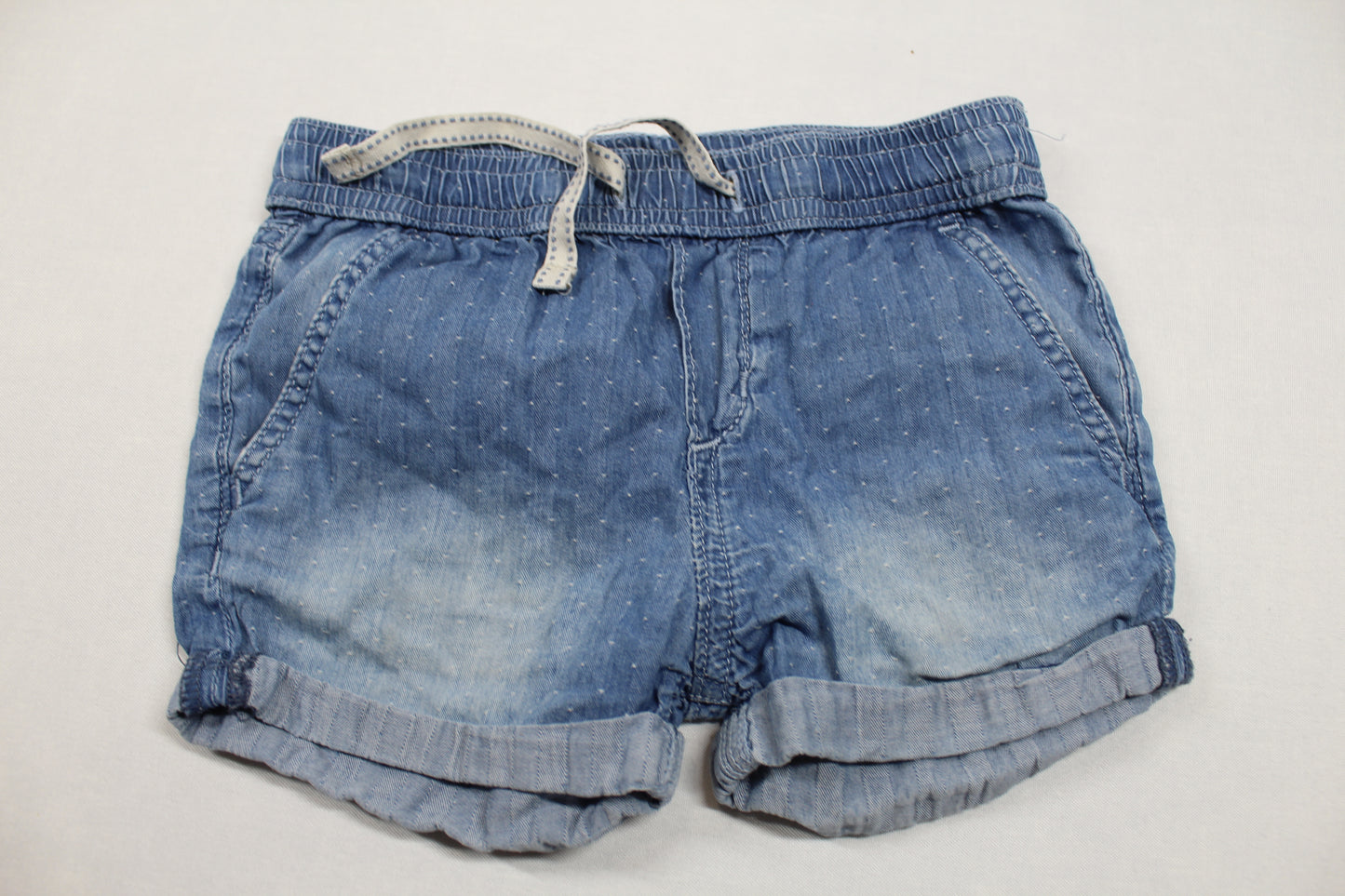 Set SchmetterlingT-Shirt Bluejeans Kurz Mädchen 92