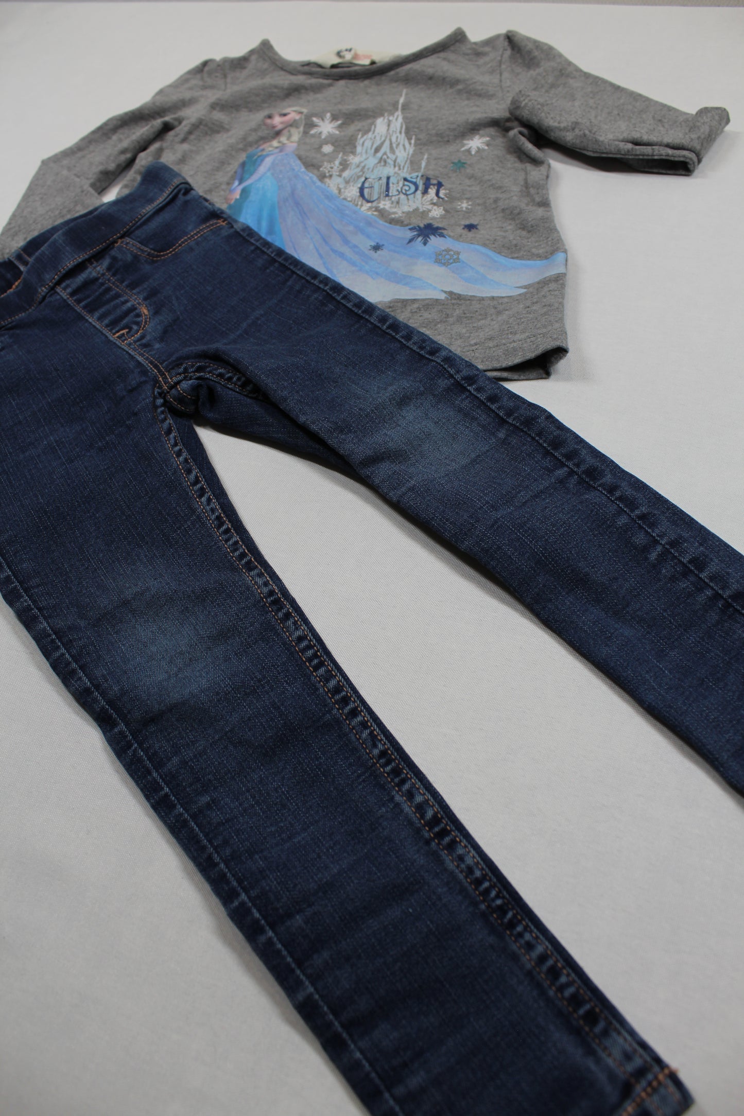 Set T-Shirt Motiv Elsa Bluejeans Mädchen 92