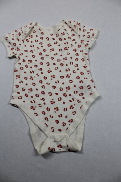 Viererset Bodys verschiedene Farben Motiv  Mädchen 86/92