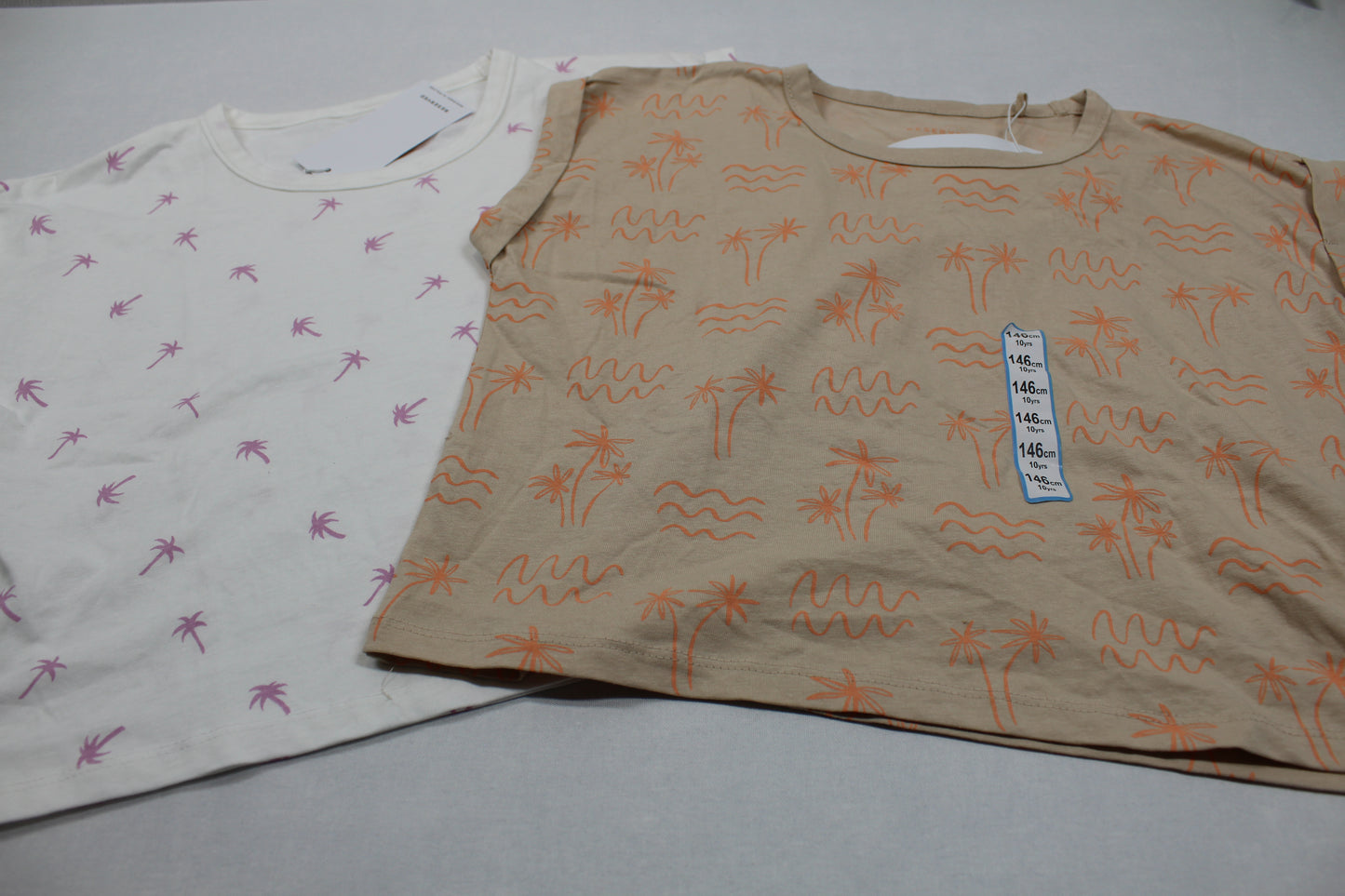 Set leichte Sommerkleider T-Shirt Mädchen, sehr gefragt 146/152