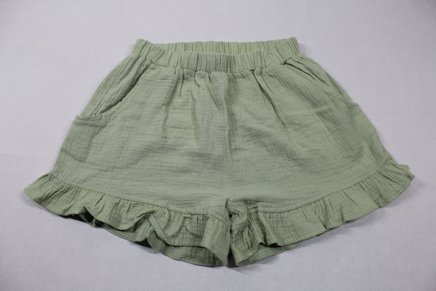 Set Sommerkleider, sehr gefragt T-Shirts Kurze grüne Hose Mädchen 146/152