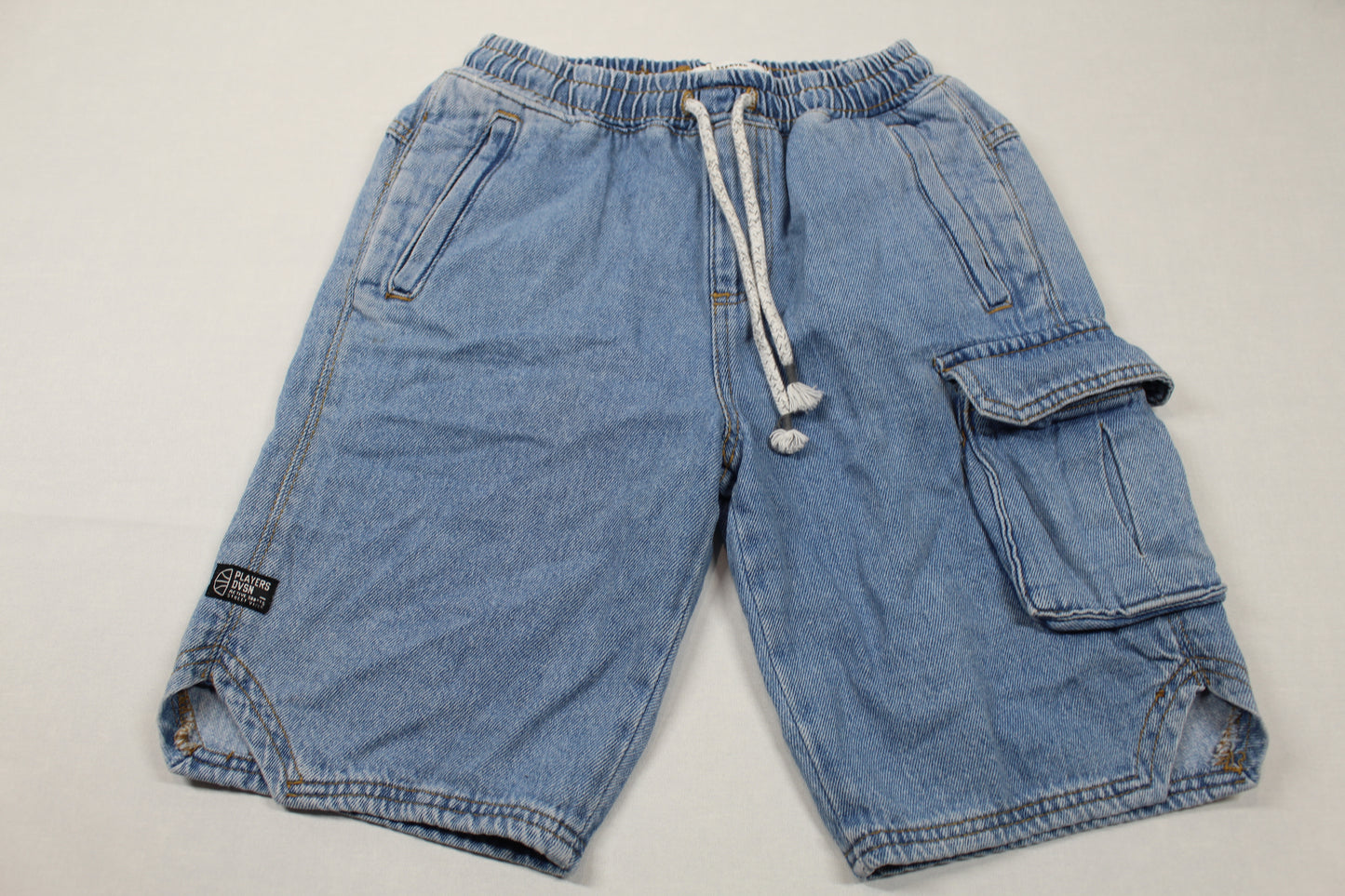 Sommerset kurze Bluejeans graues T-Shirt Jungs 146/152