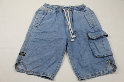 Sommerset kurze Bluejeans graues T-Shirt Jungs 146/152