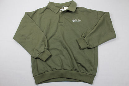 Alltags Pullover grün mit Kragen Mädchen 146/152