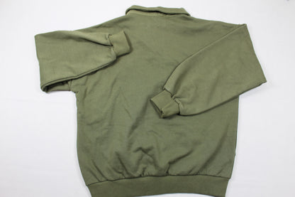 Alltags Pullover grün mit Kragen Mädchen 146/152