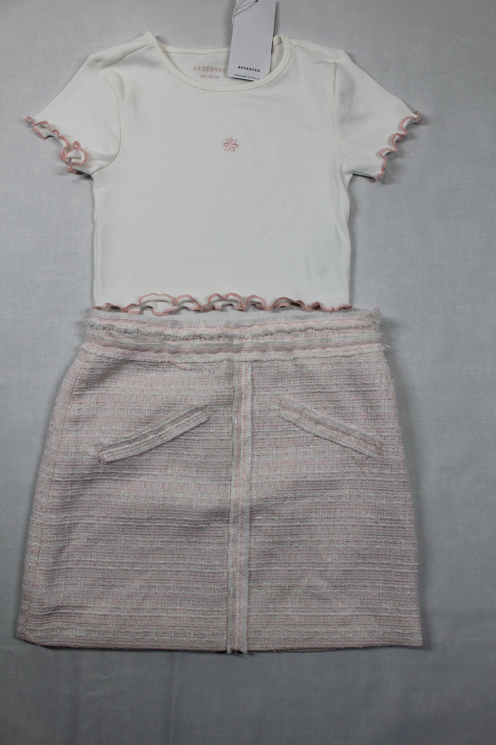Set A-Ware Rock T-Shirt Mädchen 122/128