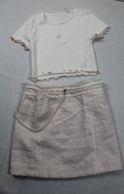 Sommerset A-Ware Rock mit Perlenkette T-Shirt Mädchen 122/128