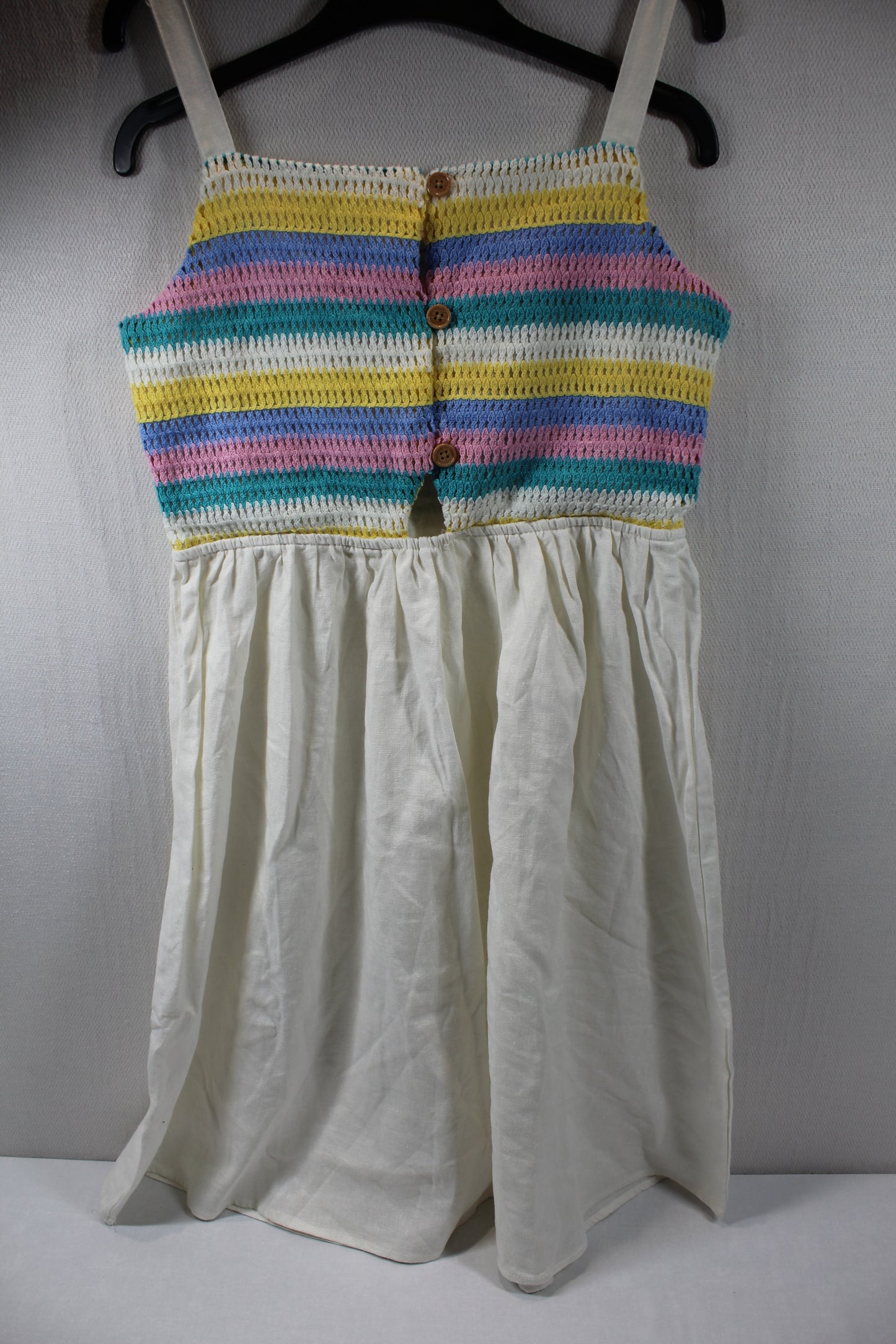 Set Sommerkleider hellblau Weiß bunt Mädchen Better Quality 158/164
