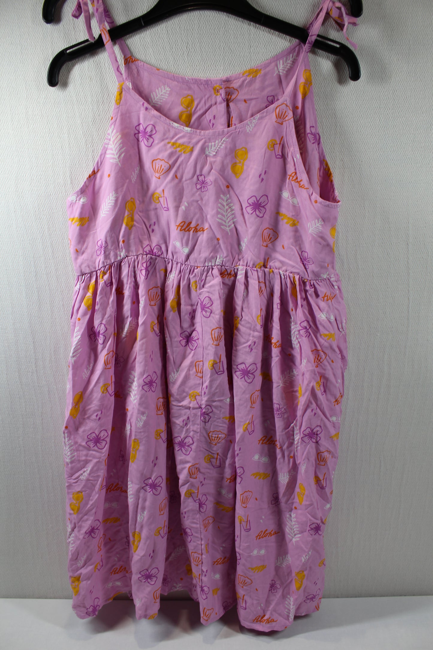 Set Sommerkleider bunt Motiv Mädchen A-Ware 158/164