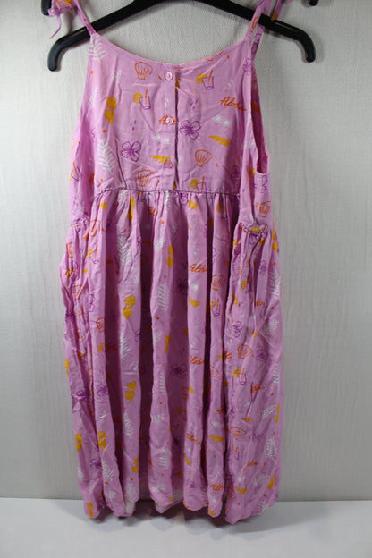 Set Sommerkleider bunt Motiv Mädchen A-Ware 158/164