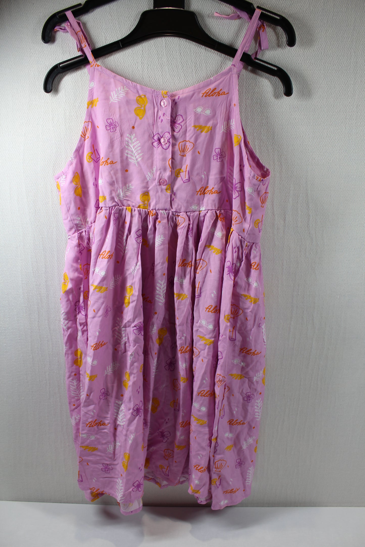 Set Sommerkleider bunte Farben Mädchen A-Ware 158/164