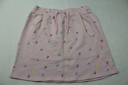 Set Rock rosa Motiv kurze lila Short Mädchen A-Ware 158/164