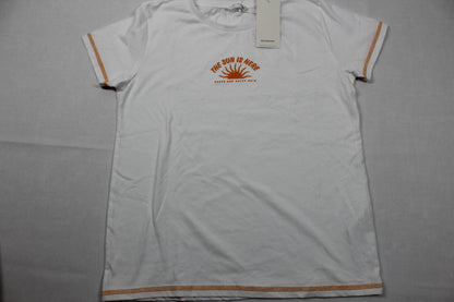 Sommerset kurze beige Jeans T-Shirt weiß Jungs Better Quality 158/164