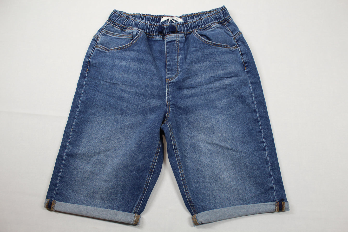 Sommerset Bluejeans kurz T-Shirt hellgrün Poloshirt weiß Jungs A-Ware 158/164