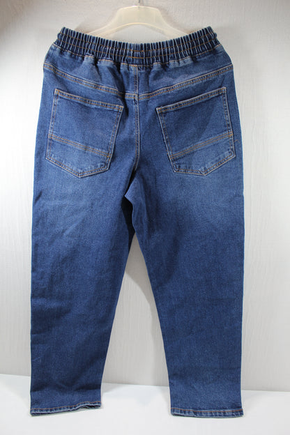 Jungen Set 158/164 – Bluejeans + T‑Shirt hellgrün – A‑Ware
